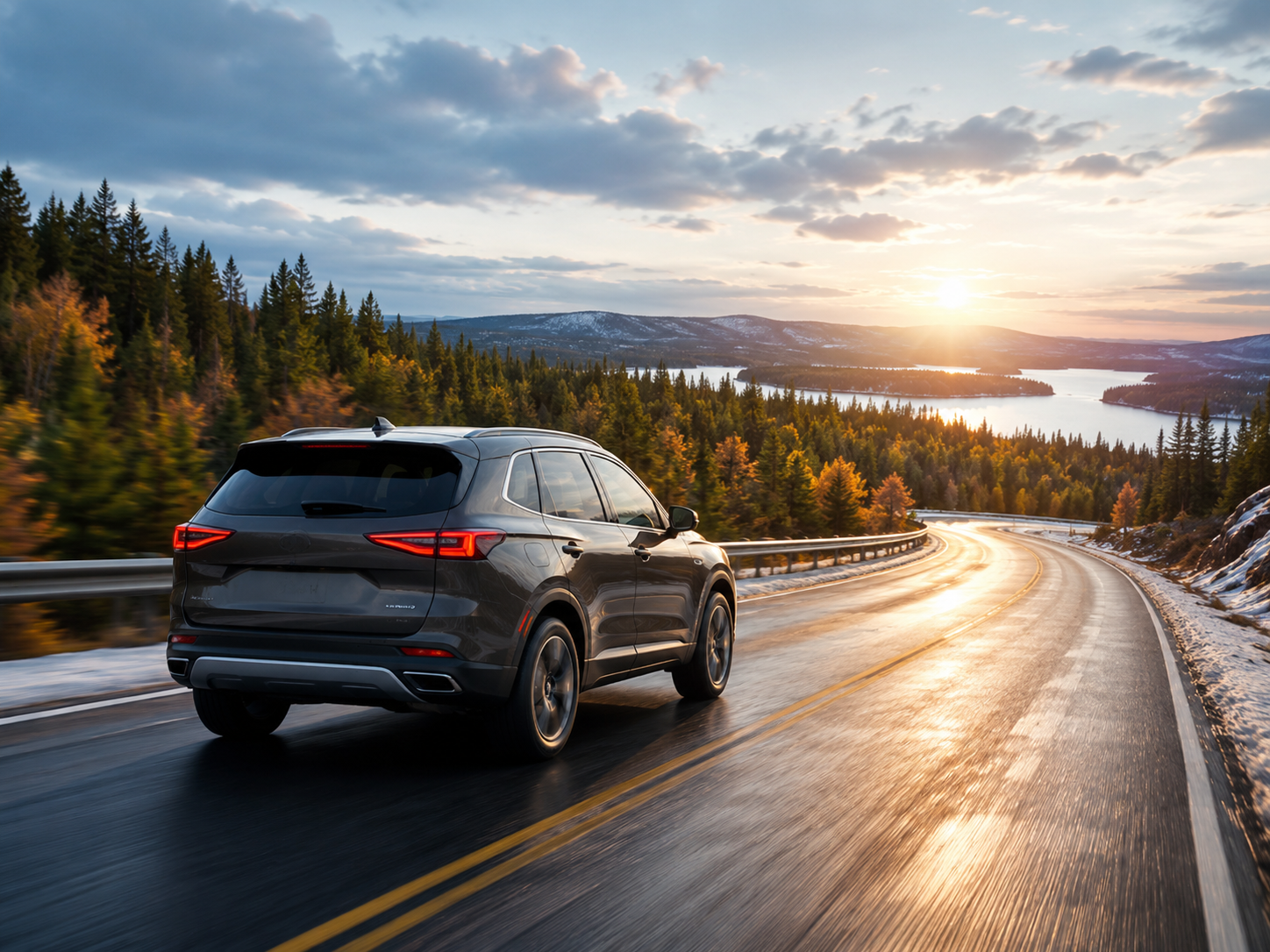 Tires selected for the vehicle and driving needs